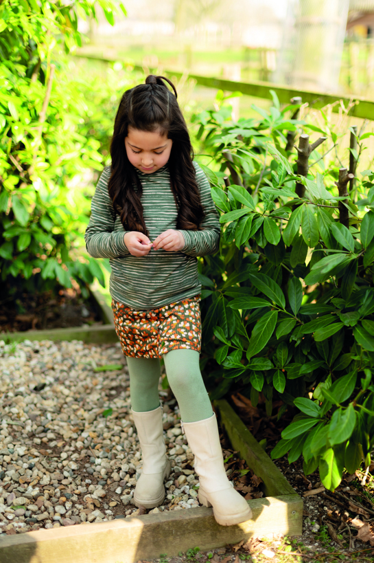 JERSEY GOTS STRIPES LIGHT MINT #7