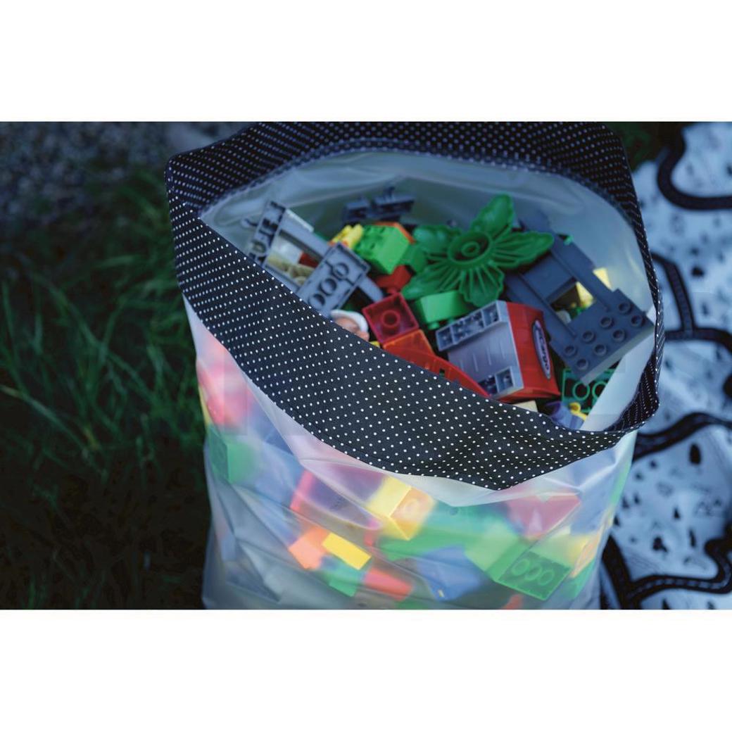 COATED COTTON PETIT DOTS LILAC #6