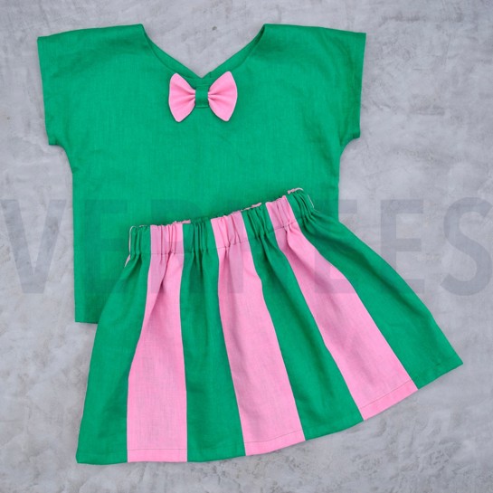 LINEN WASHED 170 gm2 FOREST GREEN #7