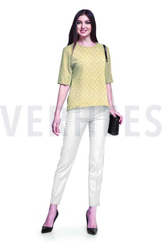 KNITTED JACQUARD LUREX ECRU #7