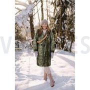 FAUX FUR ANIMAL SKIN BROWN (thumbnail) #7