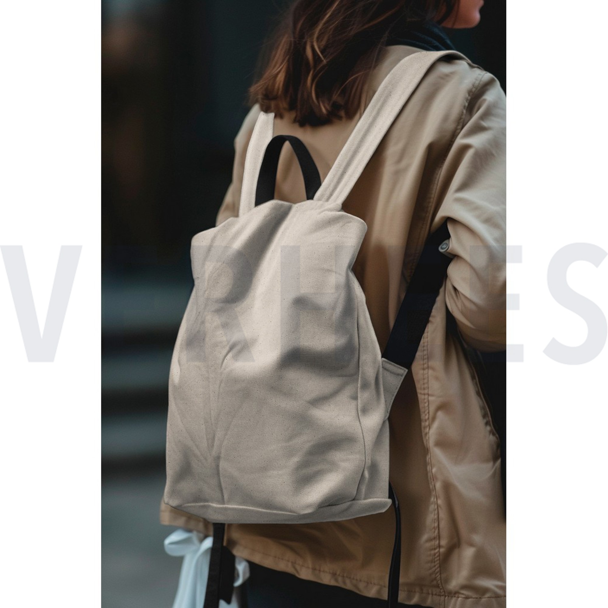 CANVAS LINEN LOOK NATURAL (high resolution) #7