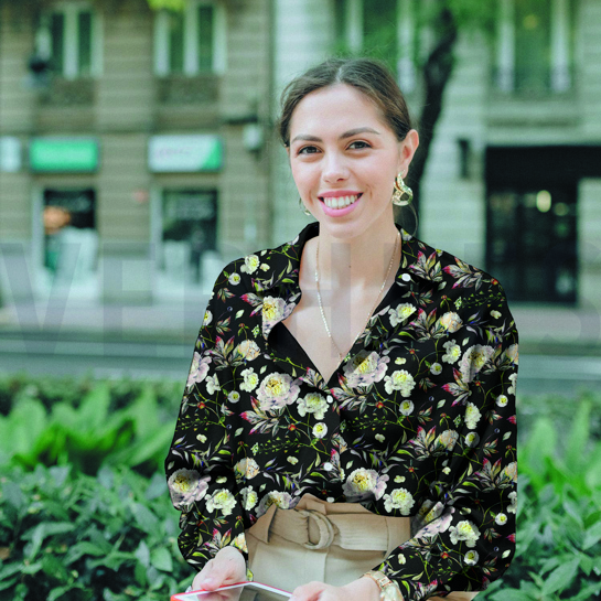 MAGNOLIA STRETCH BLACK #7