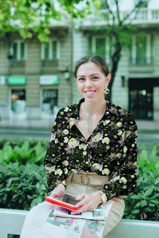 MAGNOLIA STRETCH BLACK #7