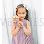 YARN DYED STRIPE 3MM NAVY (thumbnail) #7