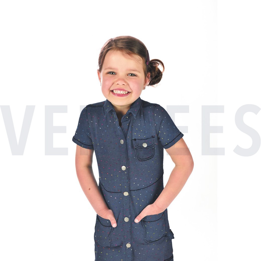 JEANS MULTICOLOUR FOIL BLUE #7