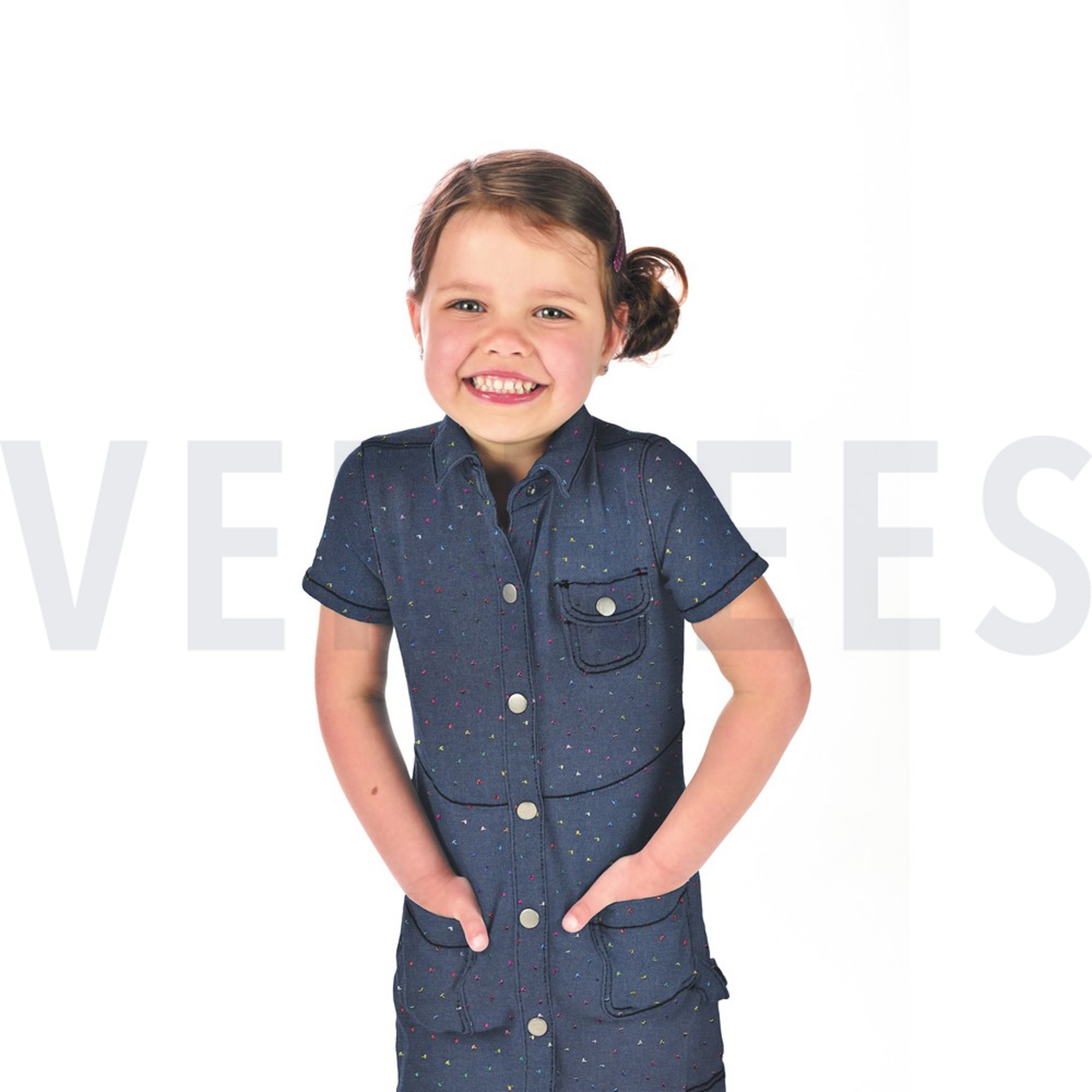 JEANS MULTICOLOUR FOIL BLUE (high resolution) #7