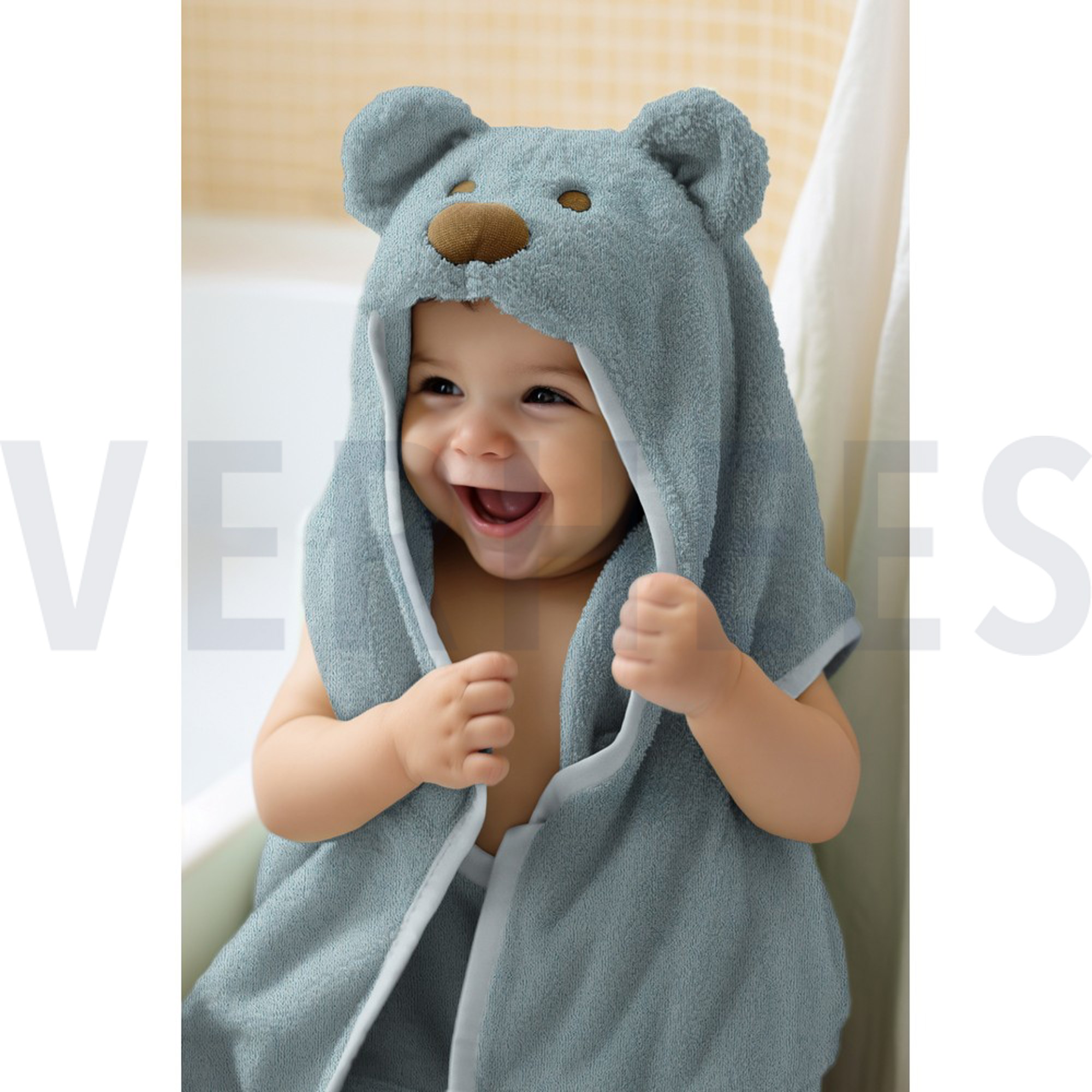 STRETCH TOWELING ECRU (high resolution) #7
