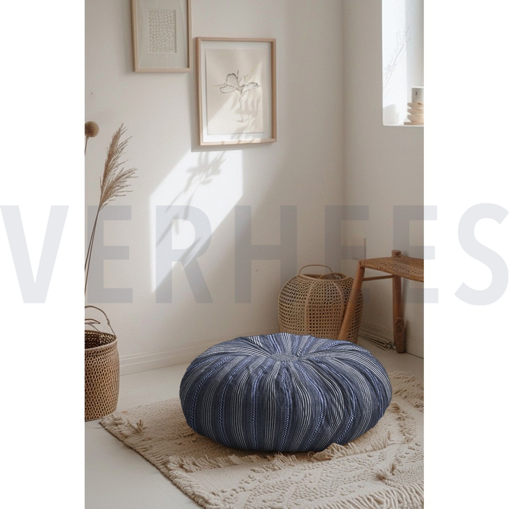 JACQUARD YARN DYED STRIPES NAVY (high resolution) #7