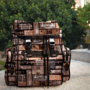 CANVAS DIGITAL SUITCASES ORANGE (thumbnail) #7