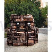 CANVAS DIGITAL SUITCASES ORANGE (thumbnail) #7
