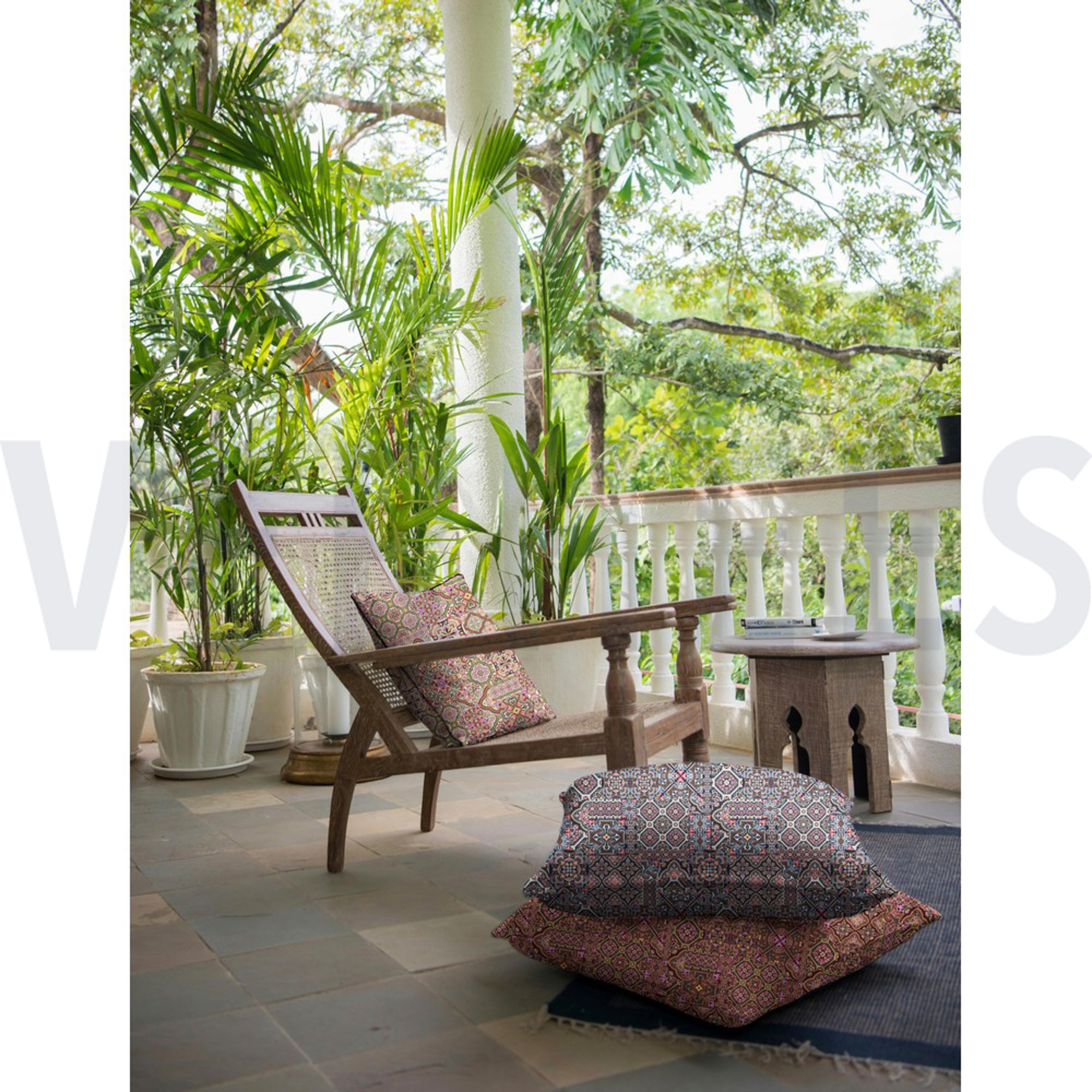 CANVAS DIGITAL MOZAIC WHITE / BORDEAUX (high resolution) #7