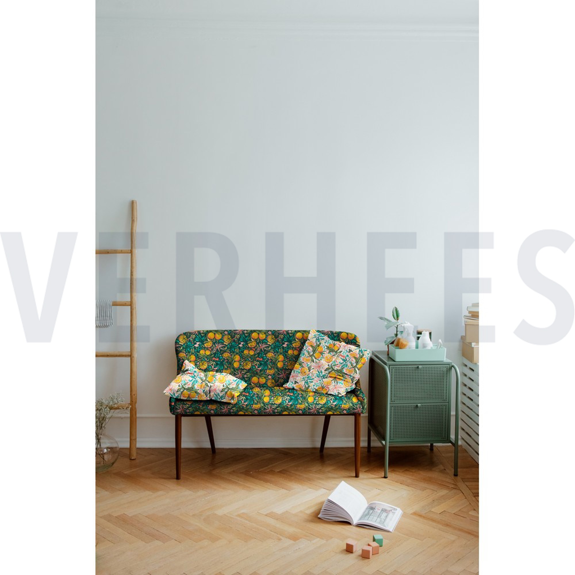 CANVAS DIGITAL ORANGES DARK GREEN (high resolution) #7