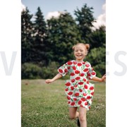 FINE POPLIN DIGITAL POPPY FLOWERS WHITE (thumbnail) #7