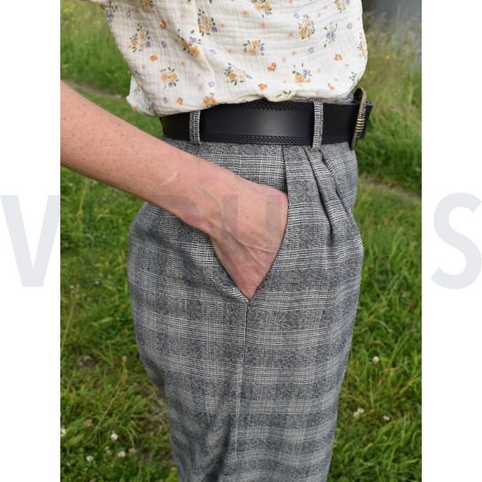 TARTAN CHECK BORDEAUXROT #7