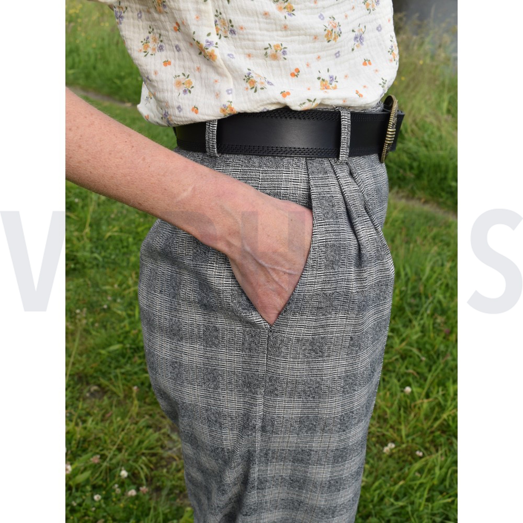 TARTAN CHECK NAVY/WHITE/CAMEL/RED (high resolution) #7