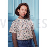 JERSEY GOTS DIGITAL FLOWERS OFF-WHITE (thumbnail) #7