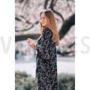 MAGNOLIA STRETCH DIGITAL BLACK (thumbnail) #7