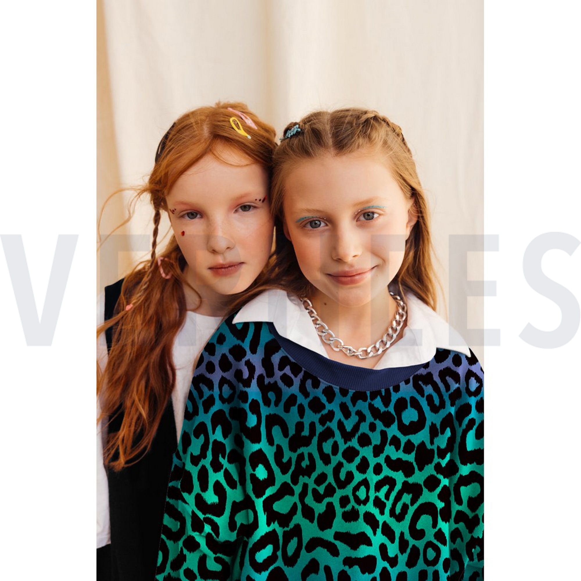FRENCH TERRY DIGITAL ANIMAL SKIN LIGHT BROWN (high resolution) #7