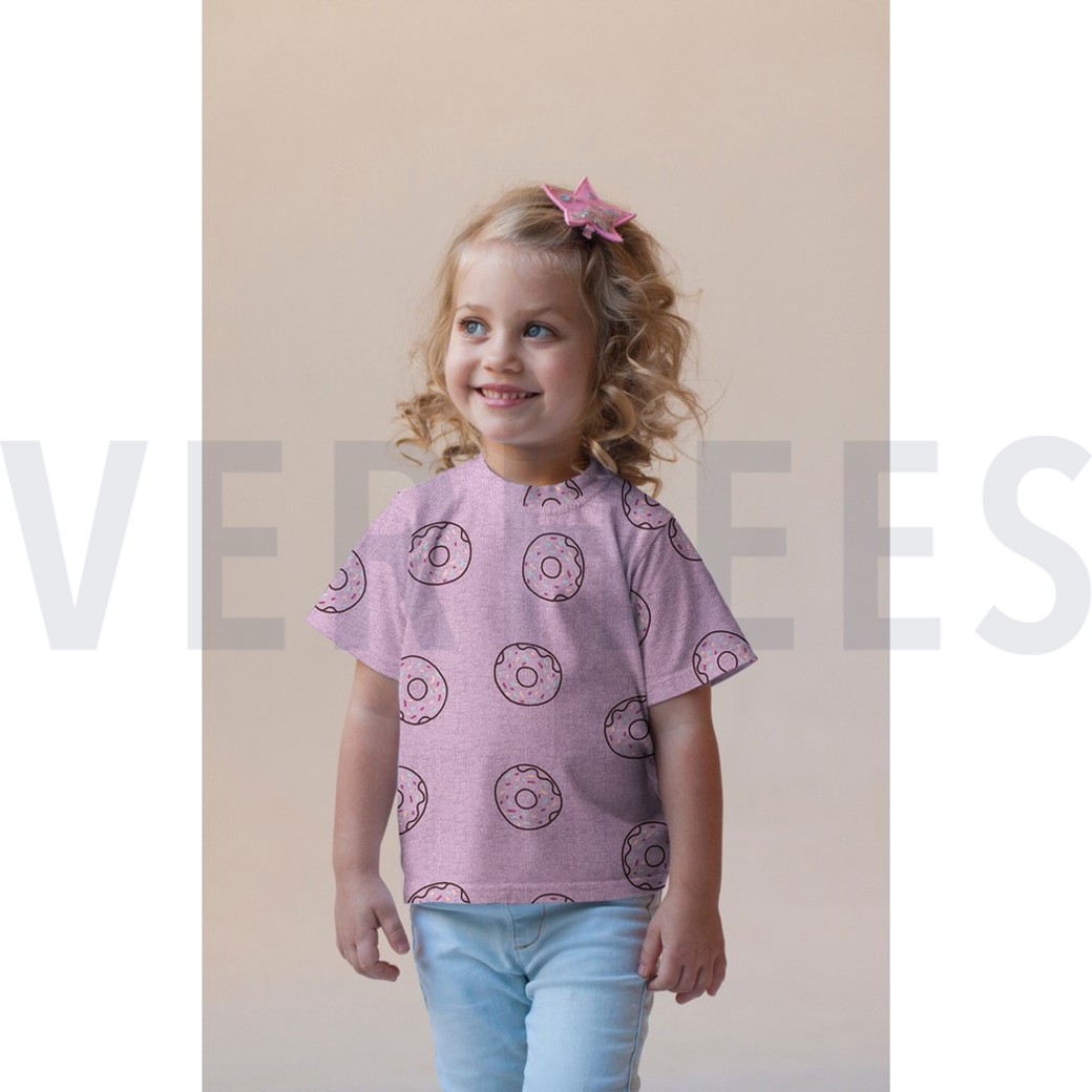 JERSEY MELANGE GLITTER DONUTS ECRU MELANGE #7
