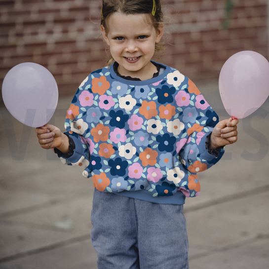 JOGGING BLUMEN FUCHSIE #7