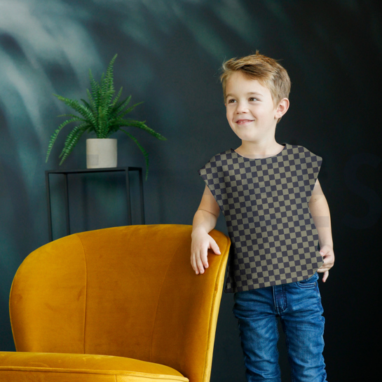 WAFELJERSEY RUITEN BRUIN #7