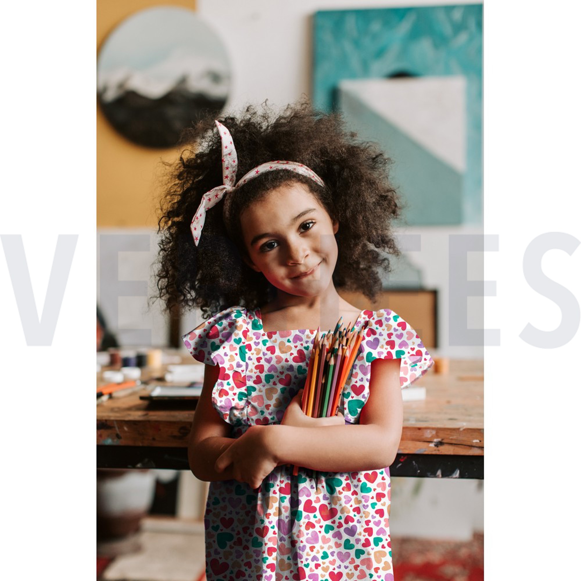 FINE POPLIN DIGITAL HEARTS NAVY (high resolution) #7