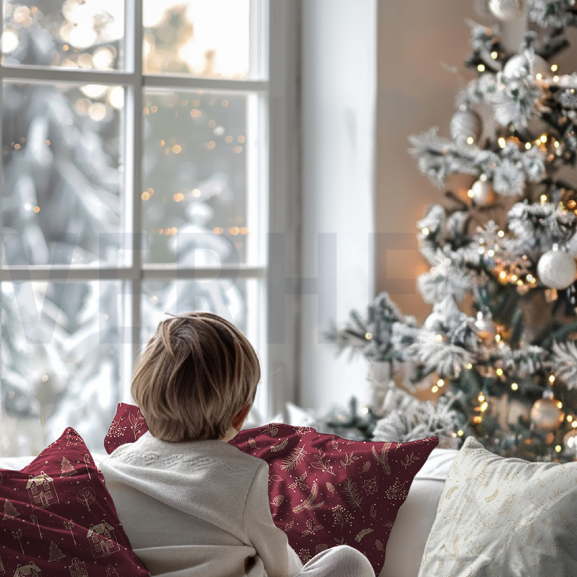 CANVAS DIGITAL CHRISTMAS HOME OFF WHITE (high resolution) #7