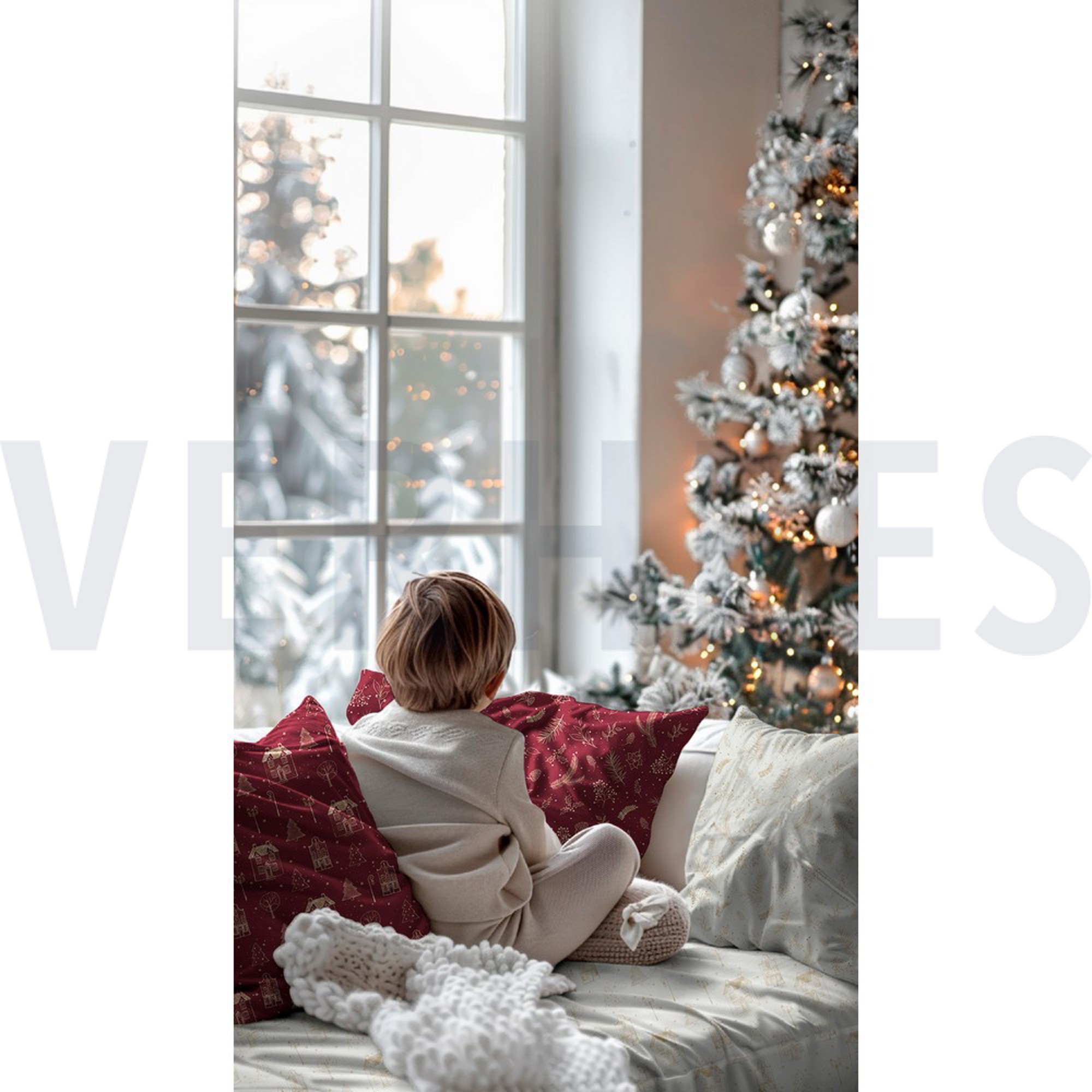 CANVAS DIGITAL CHRISTMAS HOME BORDEAUX (high resolution) #7