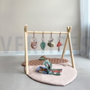FINE POPLIN FOREST PLAYMAT PANEL MULTICOLOUR (thumbnail) #7