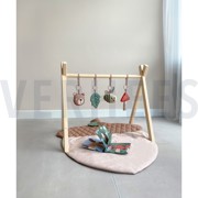 FINE POPLIN FOREST PLAYMAT PANEL MULTICOLOUR (thumbnail) #7
