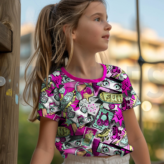 JERSEY DIGITAAL  MANGA MULTICOLOR #7