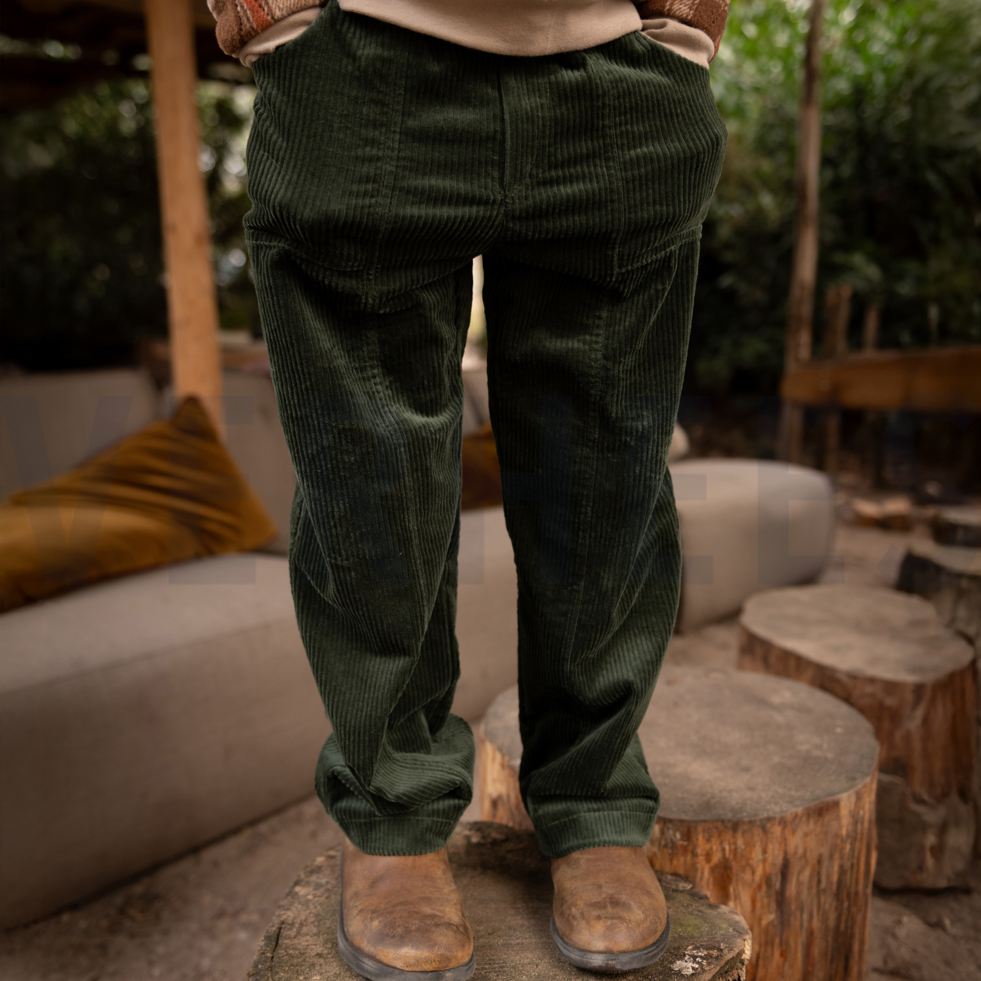 CORDUROY WASHED 6W STRETCH MUSTARD (high resolution) #7
