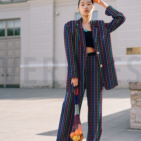 HAHNENTRITT DUNKEL KOBALTBLAU #7