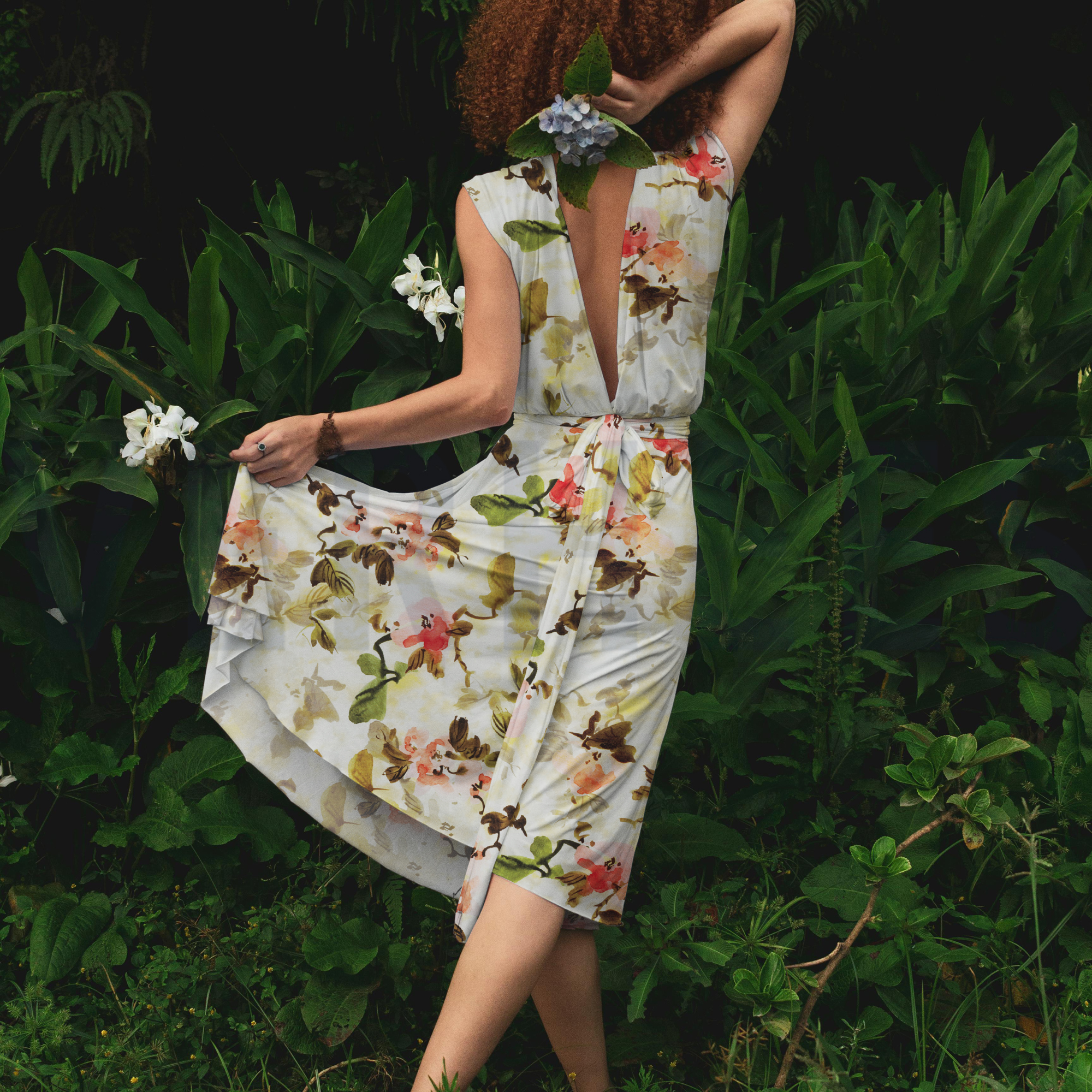 RADIANCE DIGITAL FLOWERS GREEN (high resolution) #7