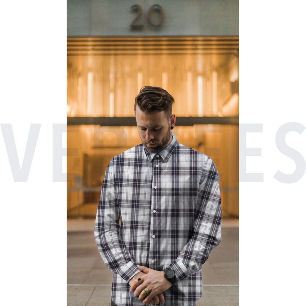 BRUSHED YARN DYED CHECKS NAVY #7