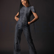 VICENZA ANIMAL SKIN DARK BLUE (thumbnail) #7