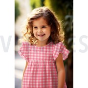 COTTON YARN DYED NEON CHECKS YELLOW (thumbnail) #7