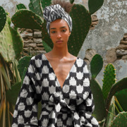 COTTON IKAT GREY (thumbnail) #7