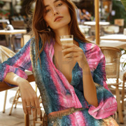 HANDCRAFTED BATIK COTTON MULTI COLOUR (thumbnail) #7