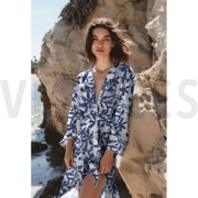 UNIQUE CRAFTED BATIK VISCOSE INDIGO (thumbnail) #7