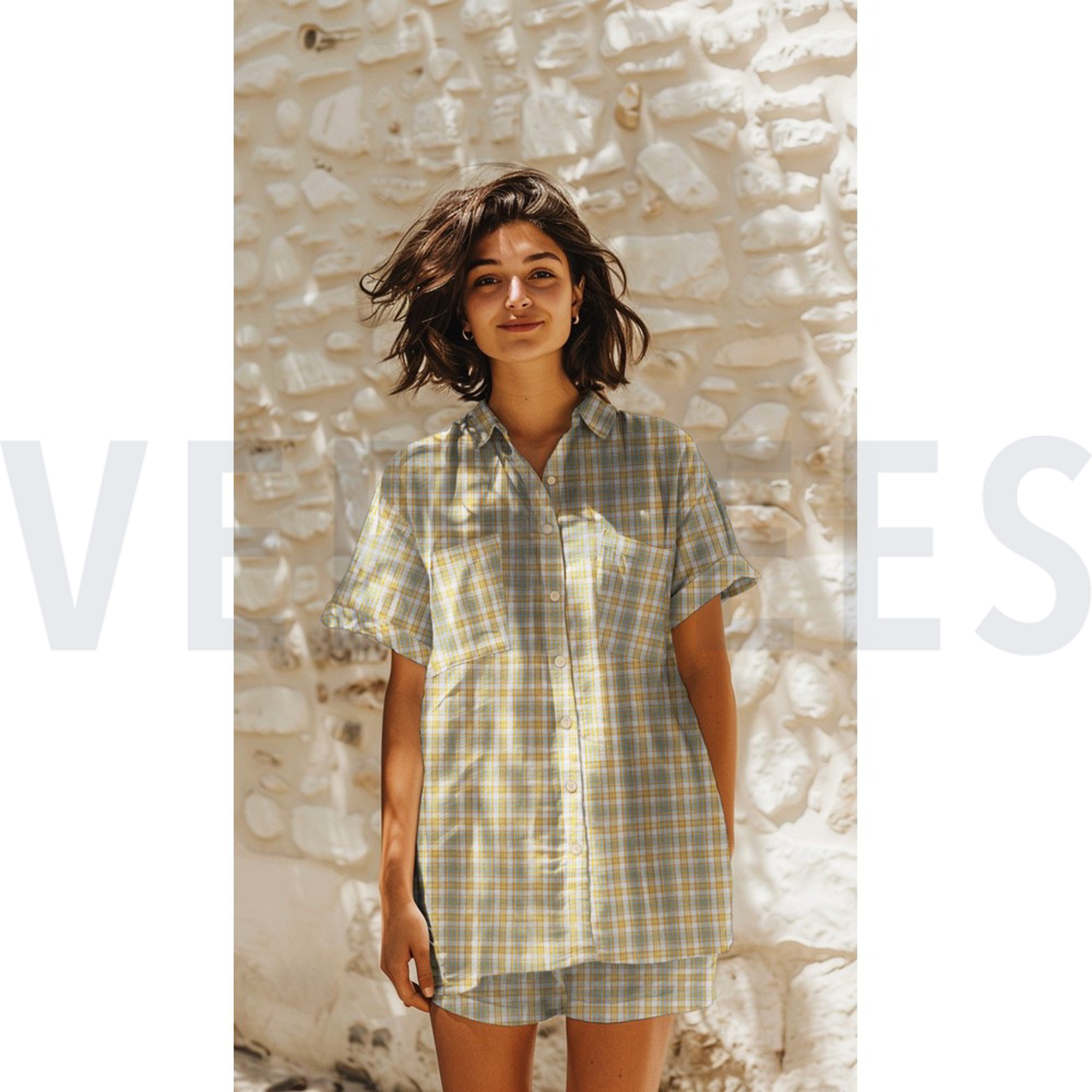 DOUBLE GAUZE YARN DYED CHECKS MULTICOLOUR (high resolution) #7