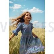 DENIM FOIL RAINBOW LIGHT BLUE (thumbnail) #7