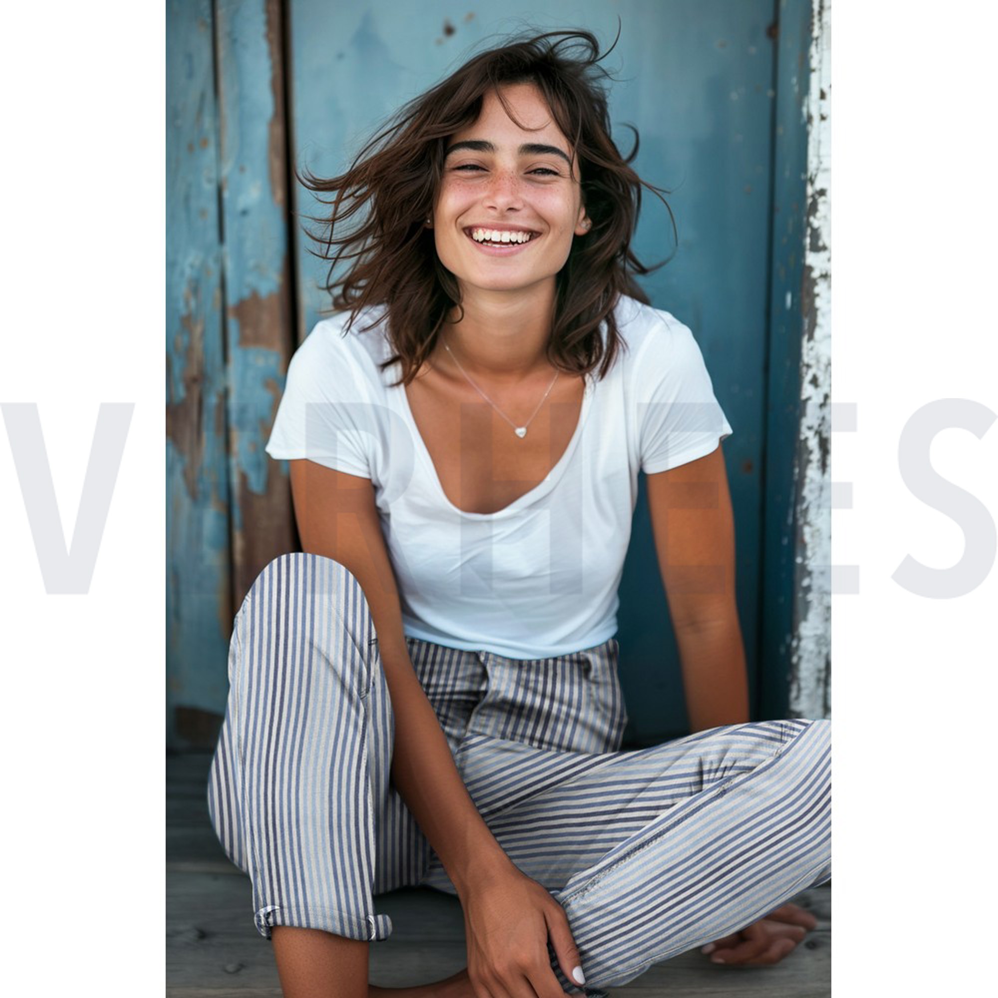 DENIM STRIPES JEANS (high resolution) #7