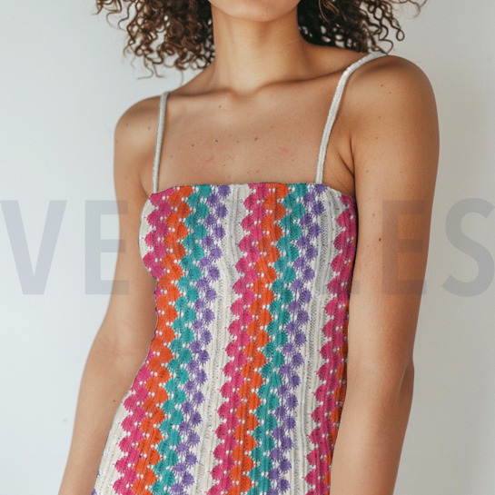 STRICK HÄKEL MEHRFARBIG #7