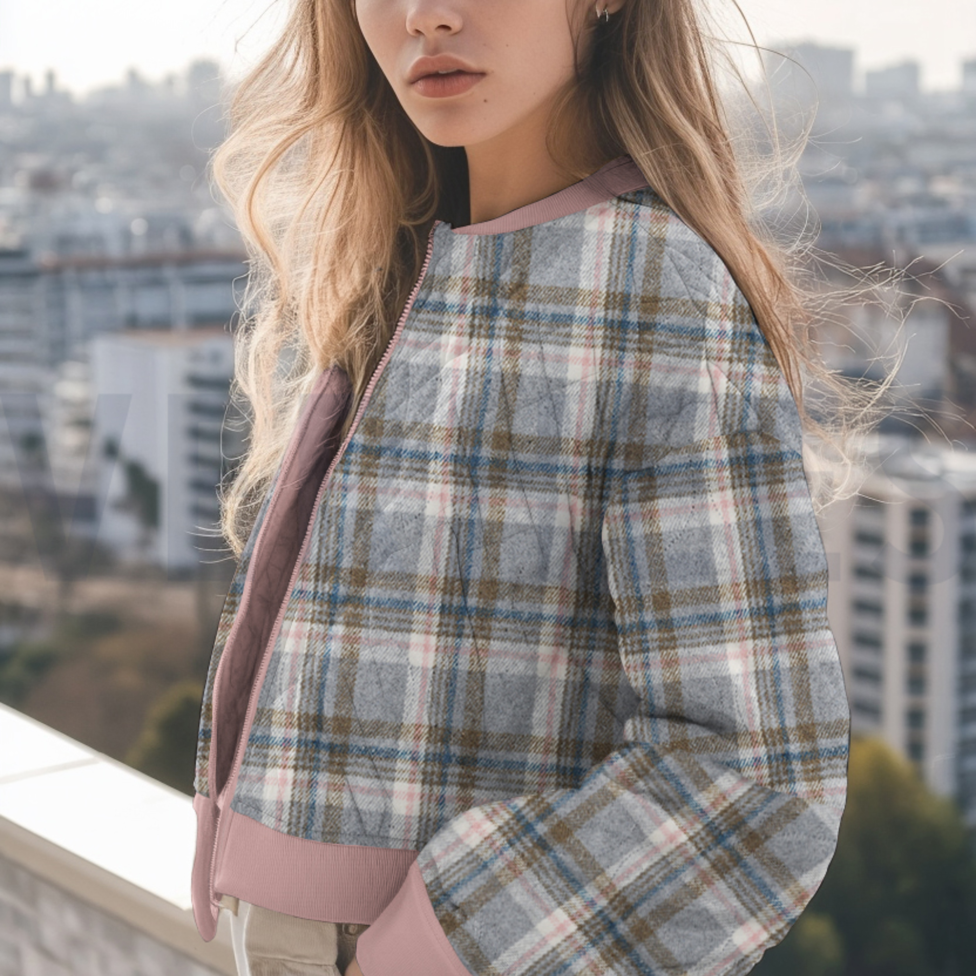 STEPPED CHECKS GREY (high resolution) #7