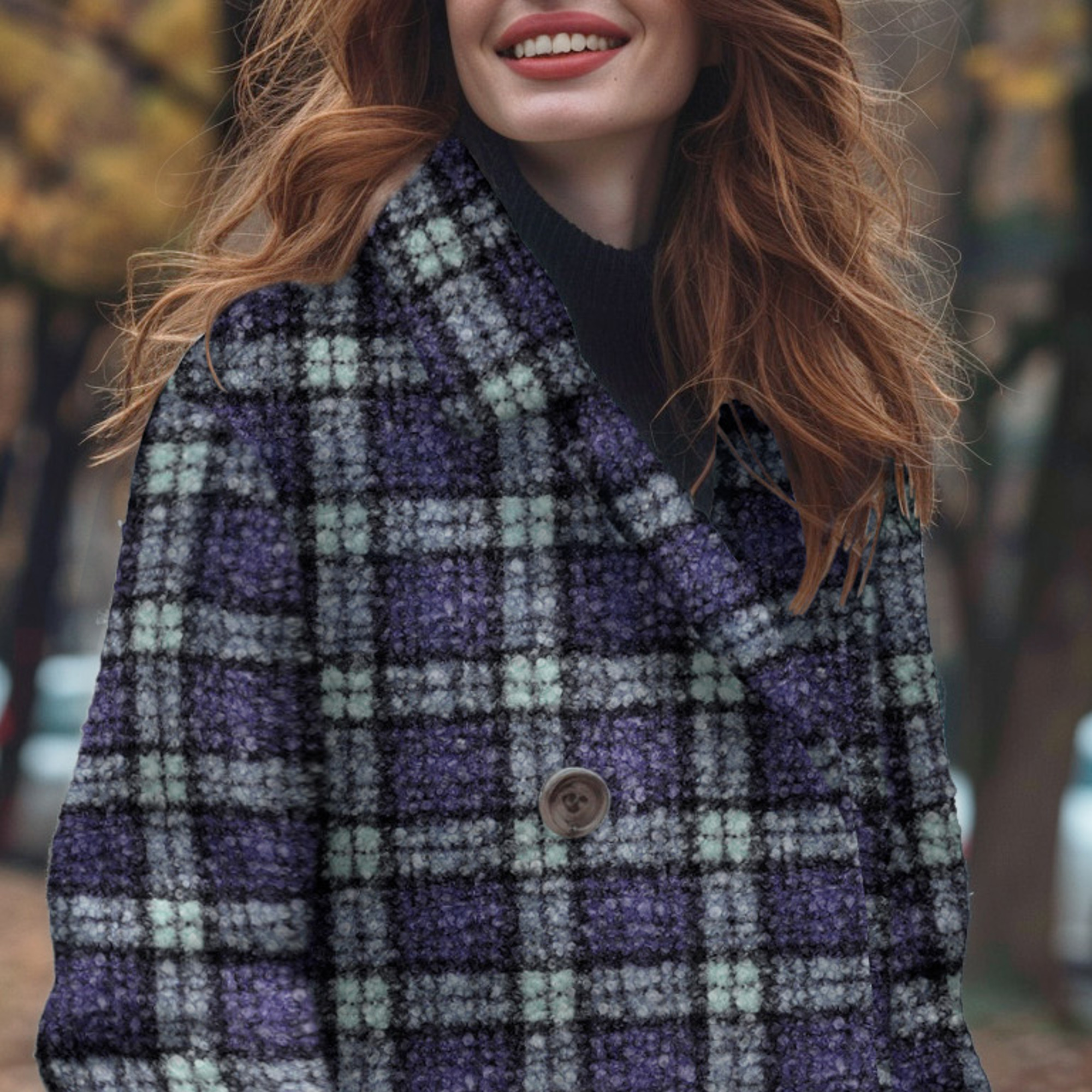 BOUCLE CHECKS DARK LAVENDER (high resolution) #7