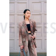 JACQUARD FEATHERS LIGHT PINK (thumbnail) #7