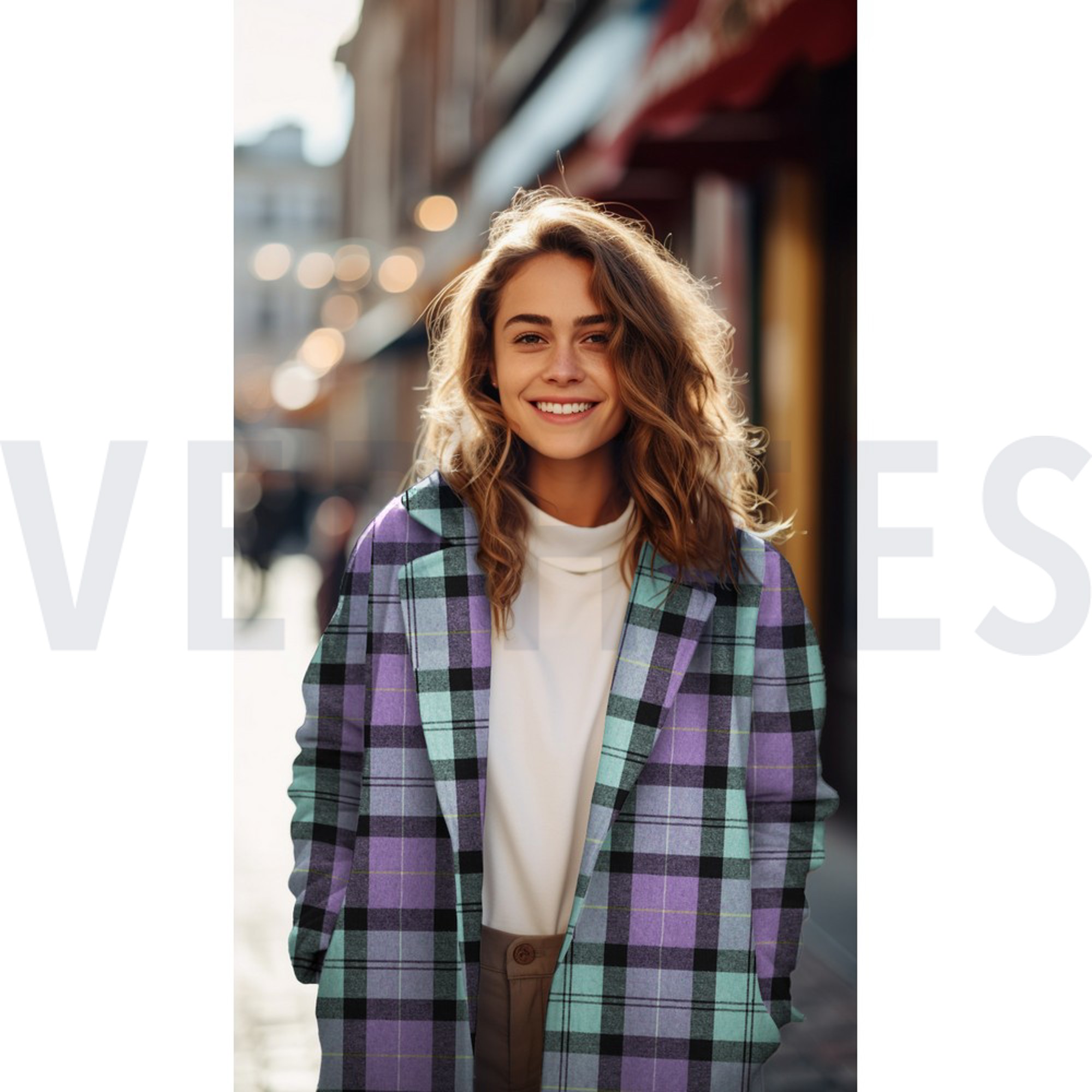 BRUSHED YARN DYED CHECKS PURPLE (high resolution) #7