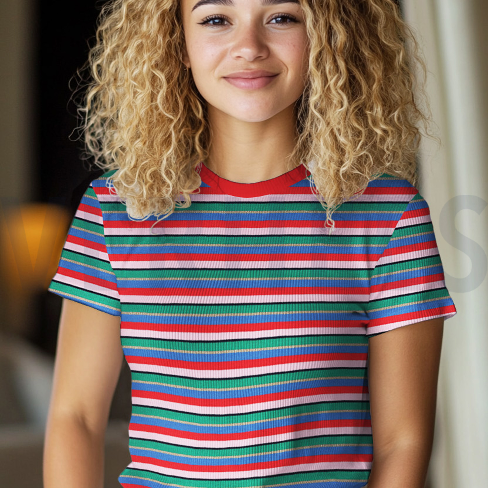 RIB JERSEY YARN DYED STRIPES MULTICOLOUR (high resolution) #7
